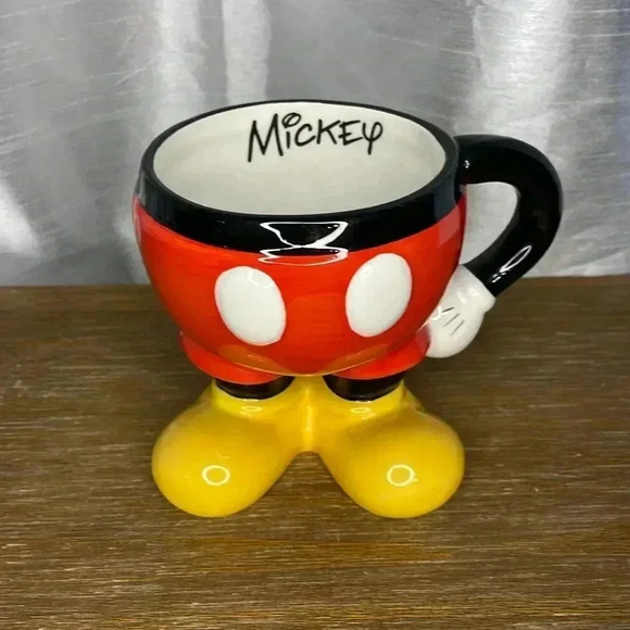 Mickey Mouse Pants Shorts Disney Mug - Picture 1 of 8